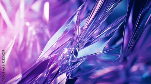 abstract background with purple gelly like waves