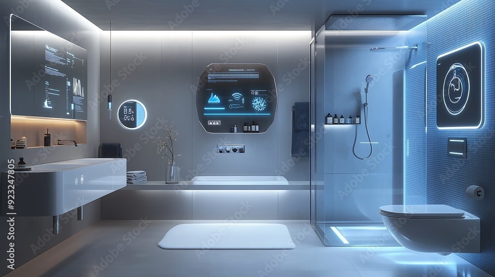 smart bathroom with advance technology smart bathroom with advance technology