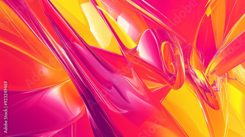 abstract background with colourful lines 