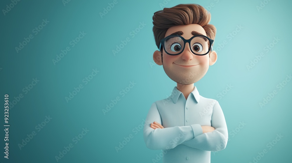 A 3D financial advisor avatar with soft background colors, symbolizing personalized financial advice A 3D financial advisor avatar with soft background colors, symbolizing personalized financial advice