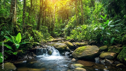 The largest tropical rainforest in the world Filled with rare wildlife and lush greenery. Tourists like to come for adventure and see nature.