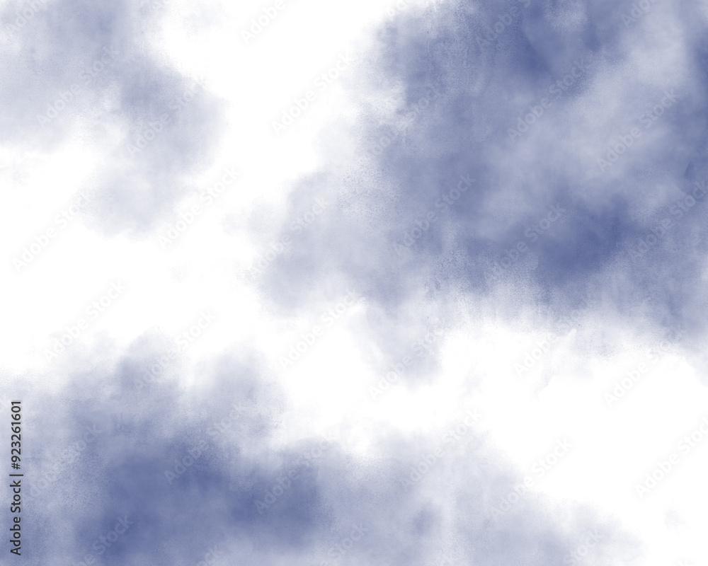 Obraz premium 曇り空のイラスト 背景 素材