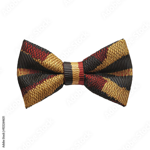 Color bow tie  isolated on transparent or white background photo