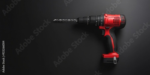 Red Cordless Drill