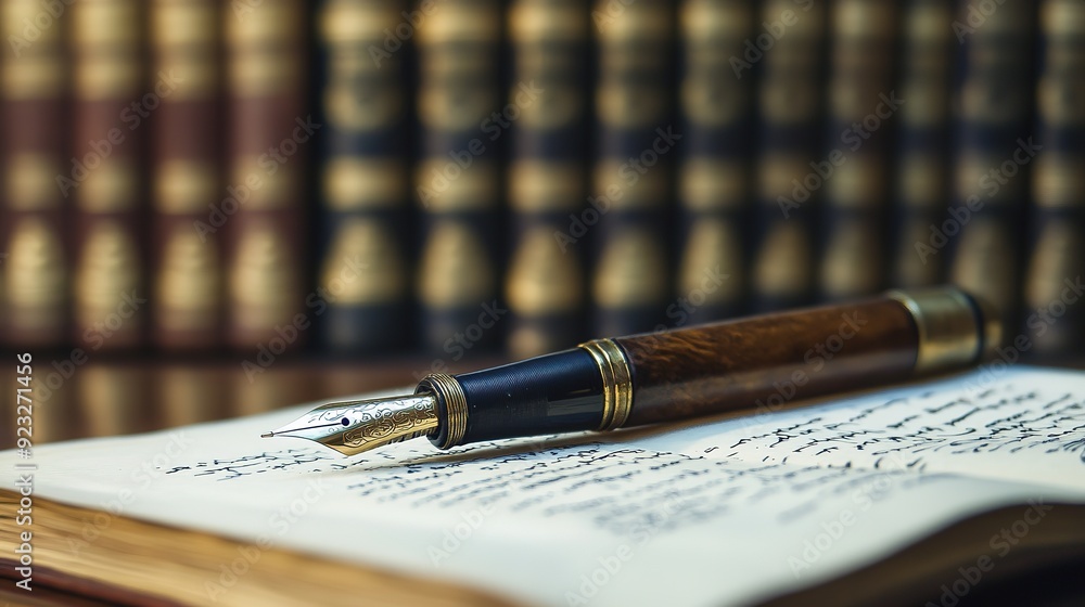 Elegant Vintage Penmanship In A Timeless Library 1500s Ink And Quill 