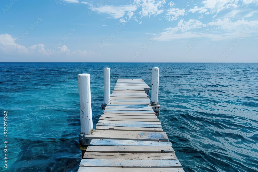 Motivation Quote. Inspirational Message on Blue Ocean Background Motivation Quote. Inspirational Message on Blue Ocean Background