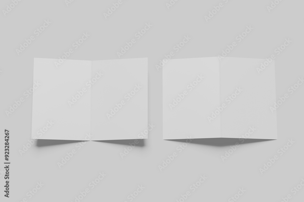 A4 Bifold Brochure Blank Mockup A4 Bifold Brochure Blank Mockup