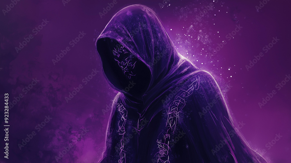 portrait of a person with purple background portrait of a person with purple background