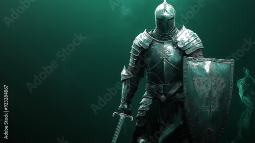 medieval knight in armour