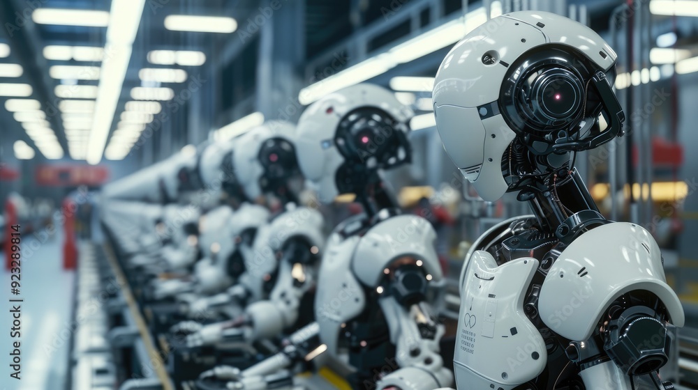 Innovative Factory Environment with Robotic Efficiency Innovative Factory Environment with Robotic Efficiency