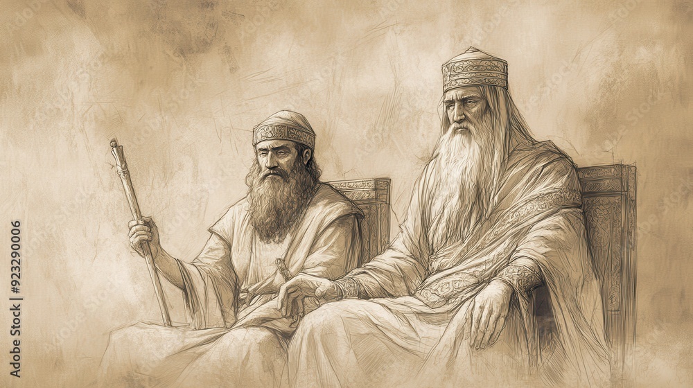 Biblical Illustration of 2 Kings: Death of Ahaz as Hezekiah Prepares to ...