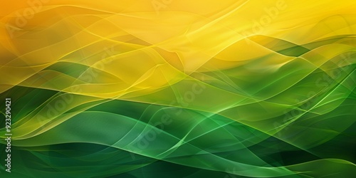Elegant and luxurious Brazilian flag background for celebrating Indonesia's birthday with a modern