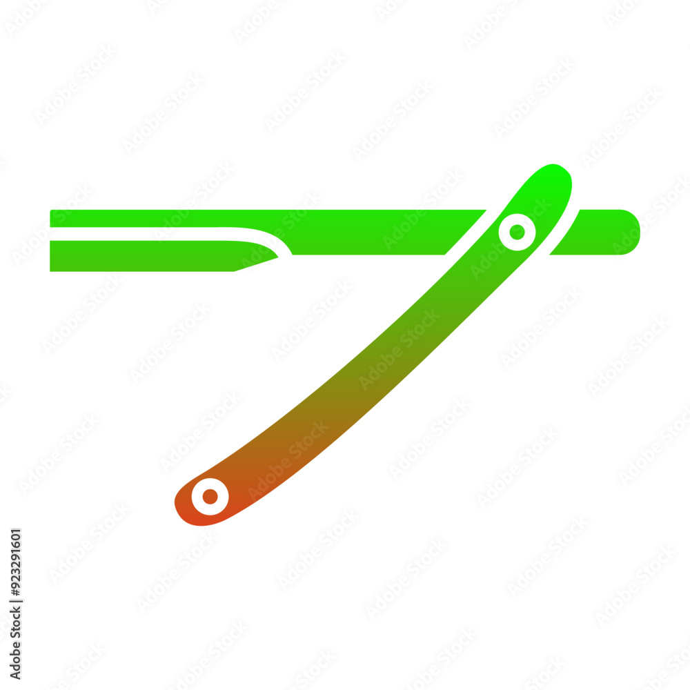 Obraz premium Razor blade Icon
