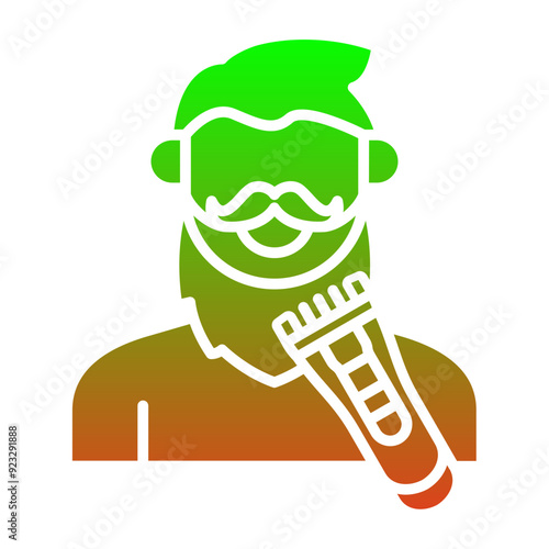 Beard trimming Icon