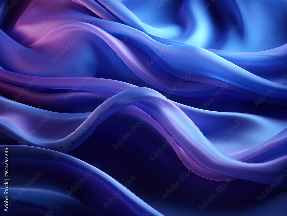 Obraz premium Incredible Gradient Soft chiffon fabric