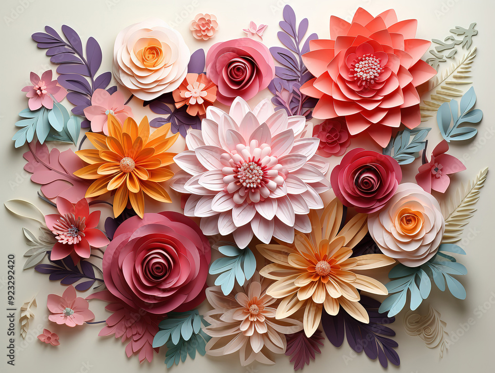 Exceptional Floral seamless pattern a mesmerizing fusion of nature's most delicate elements Exceptional Floral seamless pattern a mesmerizing fusion of nature's most delicate elements