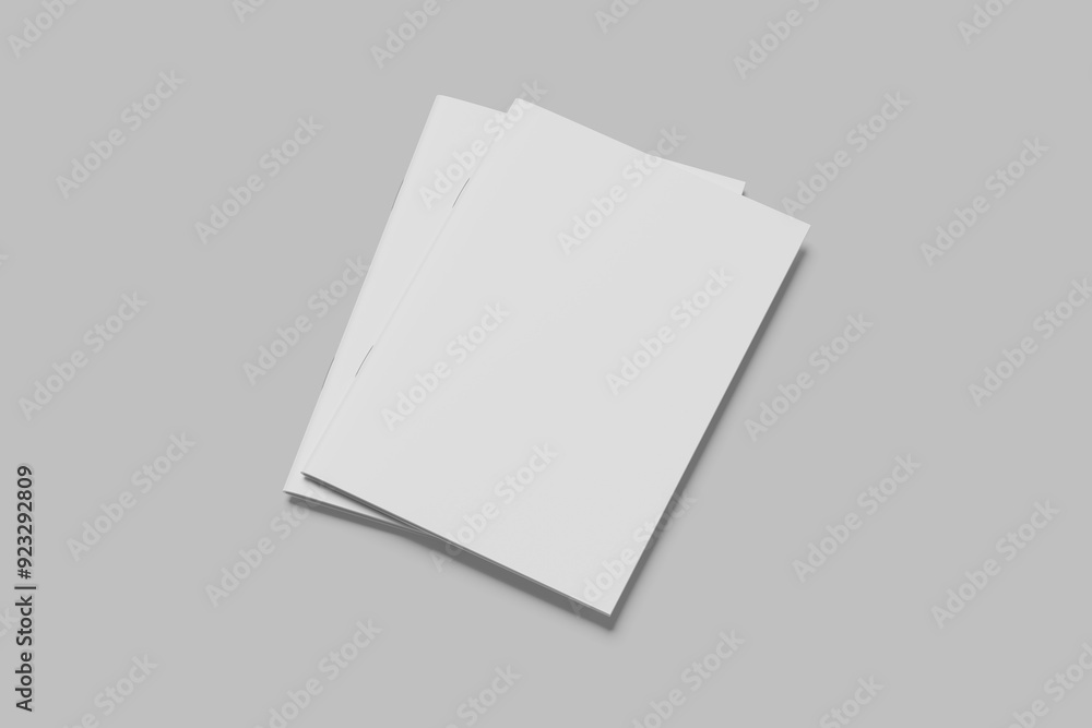 A4 Magazine Blank Mockup A4 Magazine Blank Mockup
