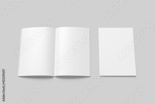 A4 Magazine Blank Mockup