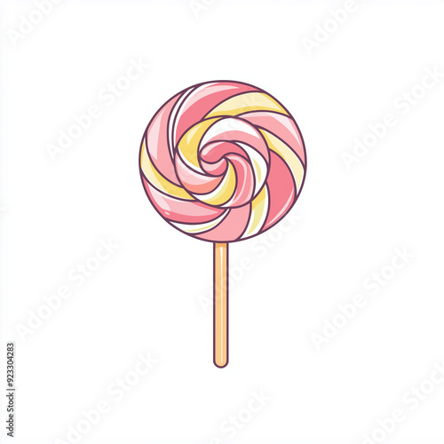 lollipop isolated on white background