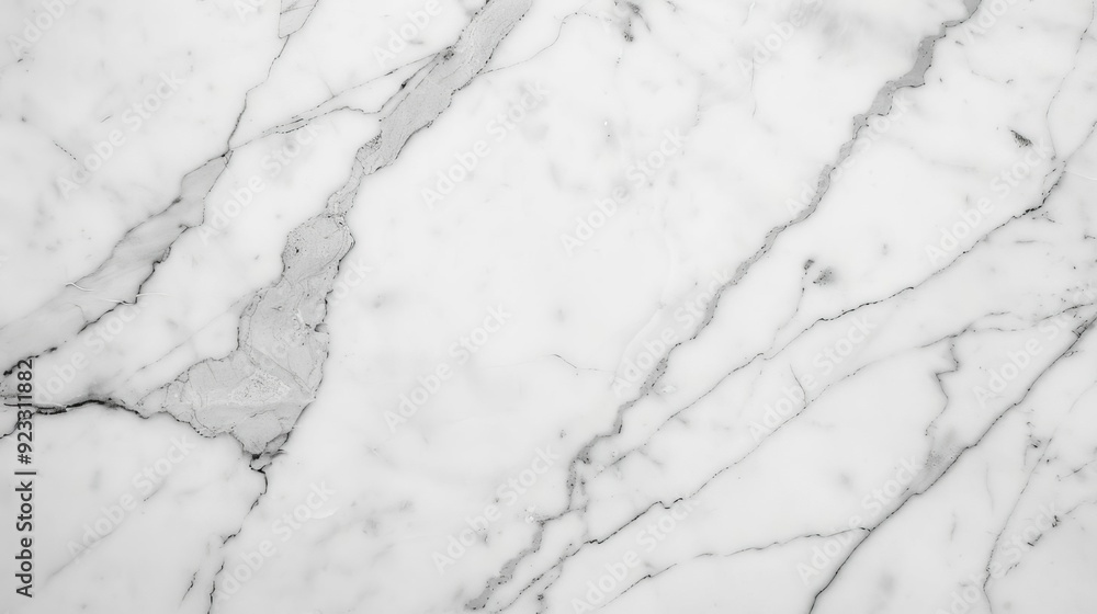 Obraz premium Marble texture, classic white, flat design illustration