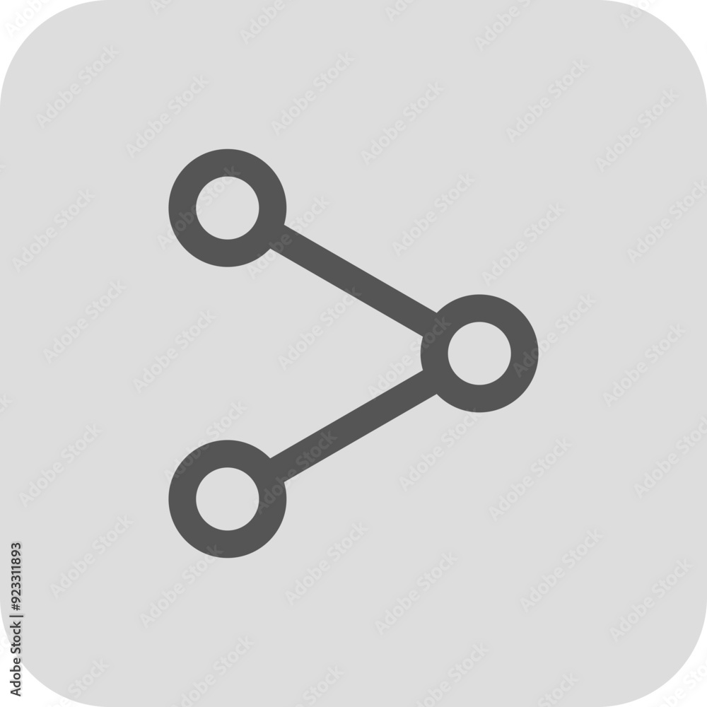 Share Link Cloud Data Button Isolated Icon Share Link Cloud Data Button Isolated Icon