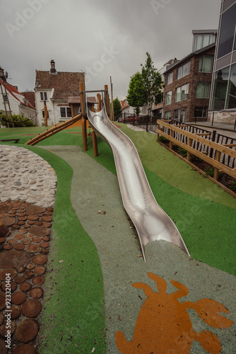 Playground in the city of Stavanger