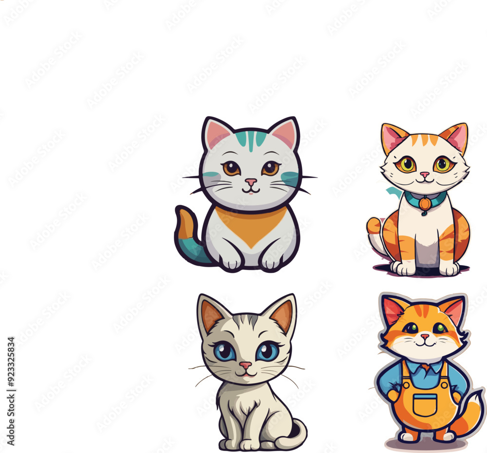 cute cat vecto cute cat vecto