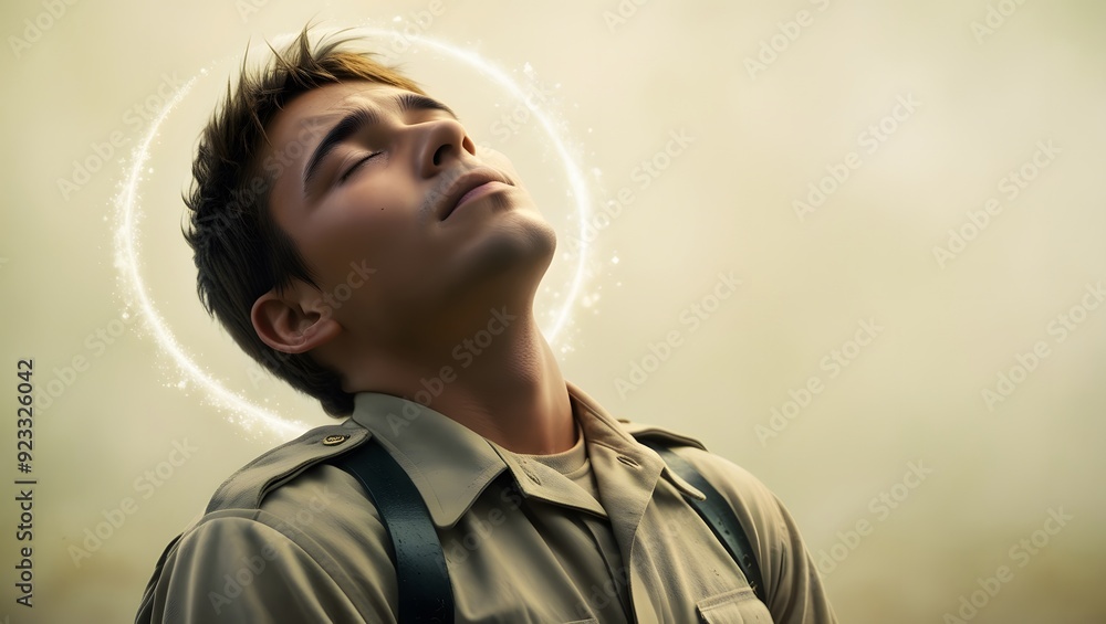 Soldiers going to heaven. Soldiers going to heaven.