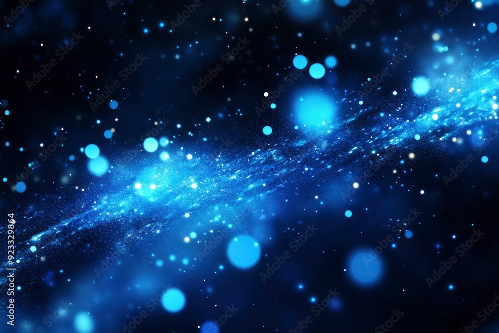 Abstract blue background. Christmas background, ai Abstract blue background. Christmas background, ai