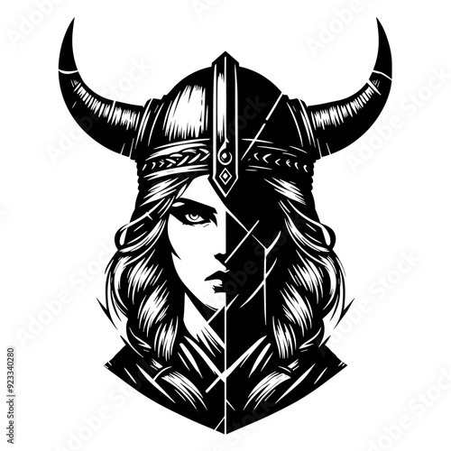 Viking Shield Maiden Warrior 