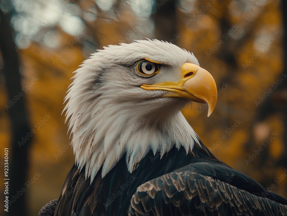 Obraz premium Majestic Eagle Portrait