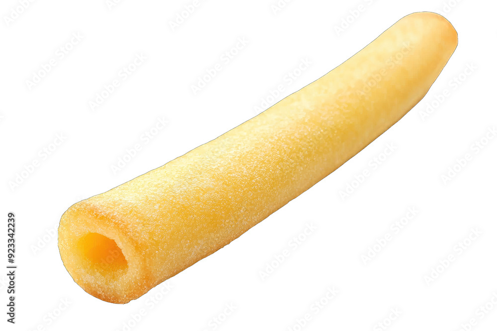 Chinese egg roll with crispy shell isolated on white background Chinese egg roll with crispy shell isolated on white background