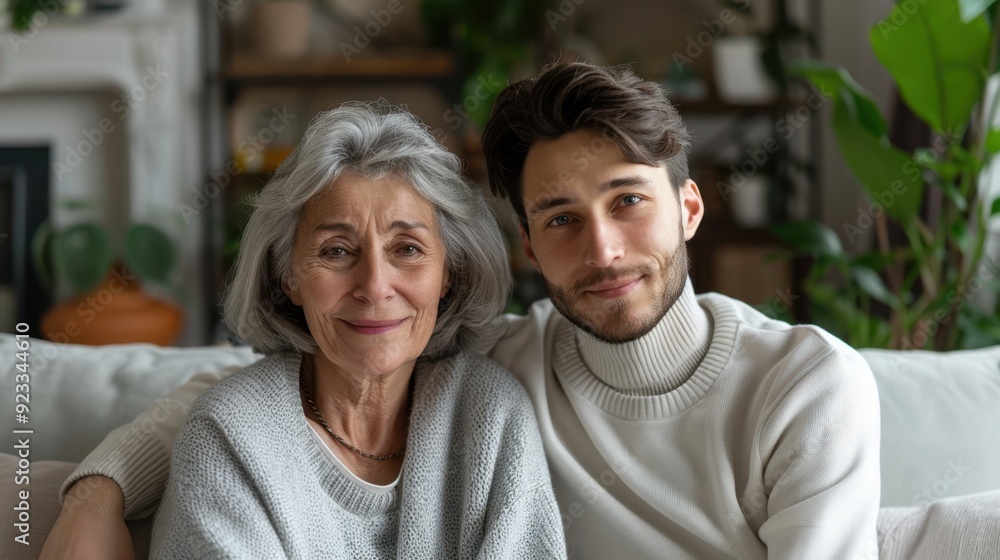 The Mother and Son Portrait