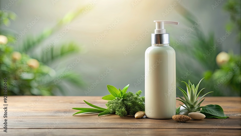 Scalp formula moisturizer with natural ingredients on a clean background, moisturizer, scalp care, hair care