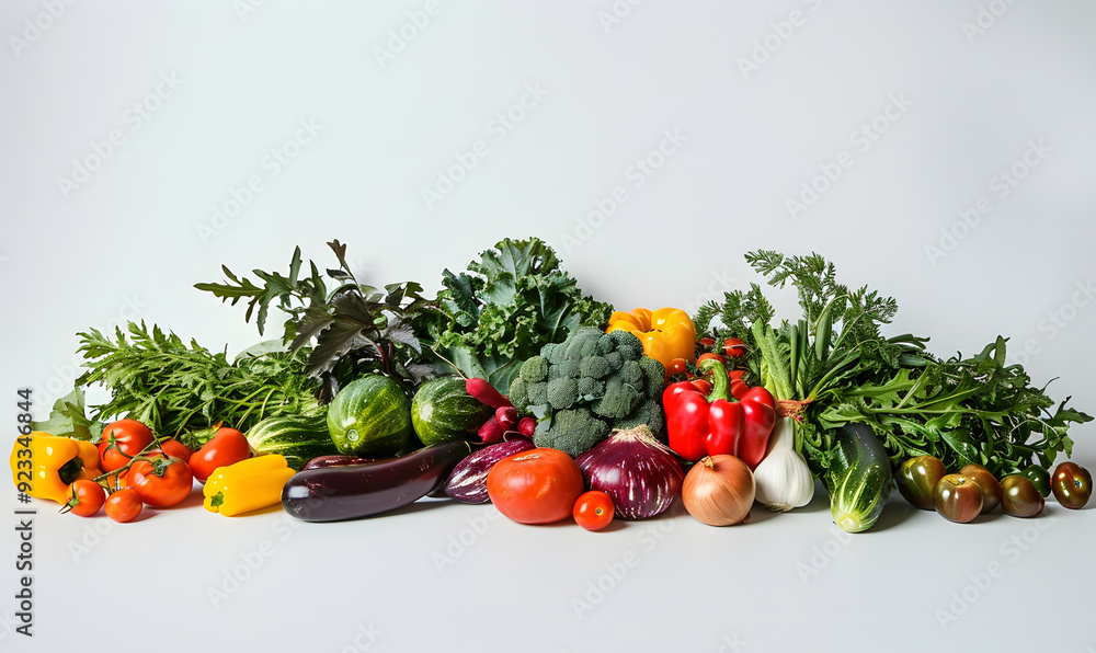 vegetable and fruits photo or illustrator on white background vegetable and fruits photo or illustrator on white background