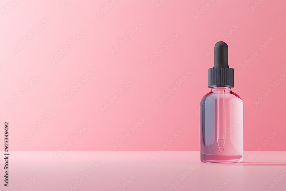 close up photo of premium skincare bottle, serum, bottle spray, soft pastel pink colors, soft light, light pink background close up photo of premium skincare bottle, serum, bottle spray, soft pastel pink colors, soft light, light pink background