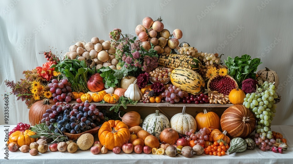 Autumn Harvest Still Life. Autumn Harvest Still Life.