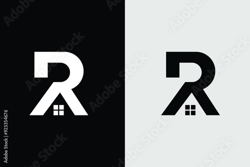  Real Estate Logo ,Logo design of RP vector for construction Luxury Logo Construction Architecture Building Logo Design
