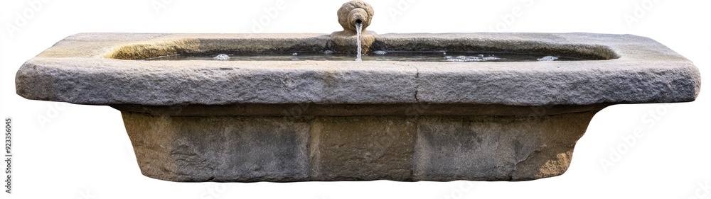 Fototapeta premium Stone Fountain With Running Water