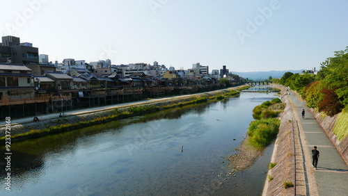 People and best locations of Kyoto (Japan)