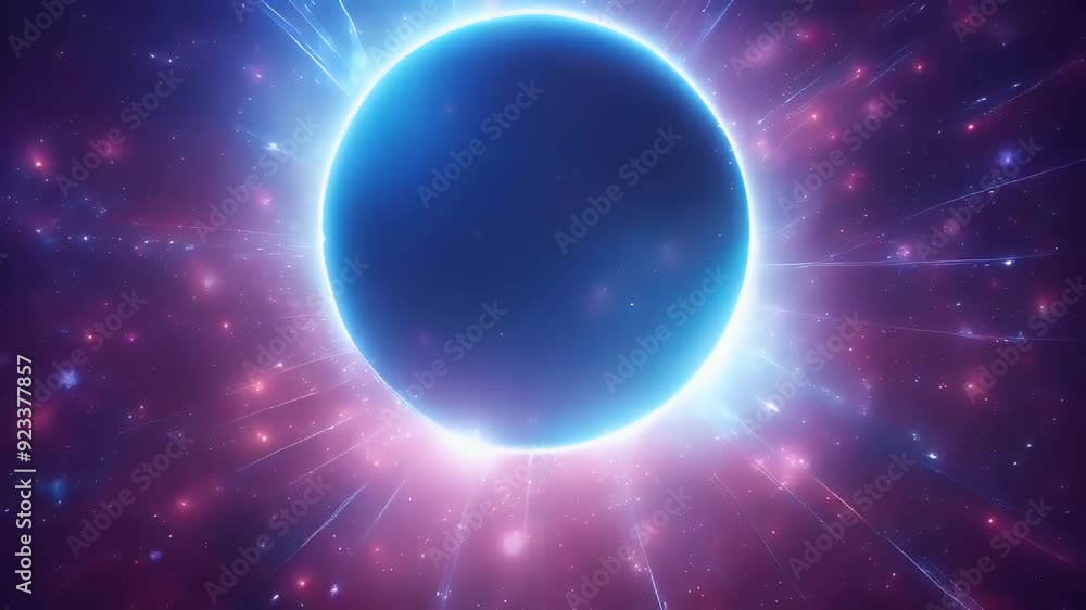 Beautiful Blue Circle Light with Lens Flare on Particles Blue Lens Flare Neon Lighting Light Natural Phenomenon Beautiful Blue Circle Light with Lens Flare on Particles Blue Lens Flare Neon Lighting Light Natural Phenomenon