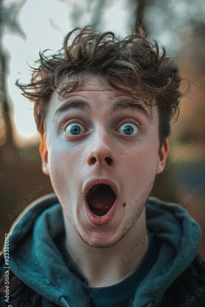 A man with expression emotional. A man with expression emotional.
