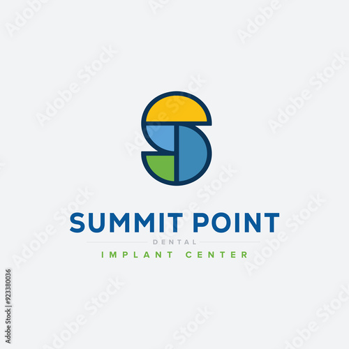 S Logo. S Letter Design Vector with Color.Logos Design Element Stock Vector Illustration Template