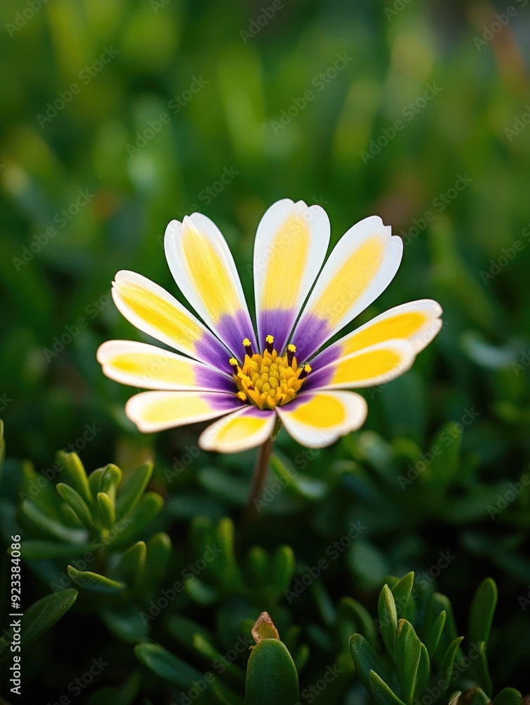 Obraz premium Vibrant Wildflower Amidst Greenery