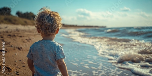 End of Day on the Beach photo