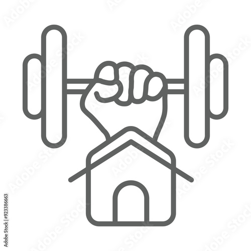 Fitness Center icon Design