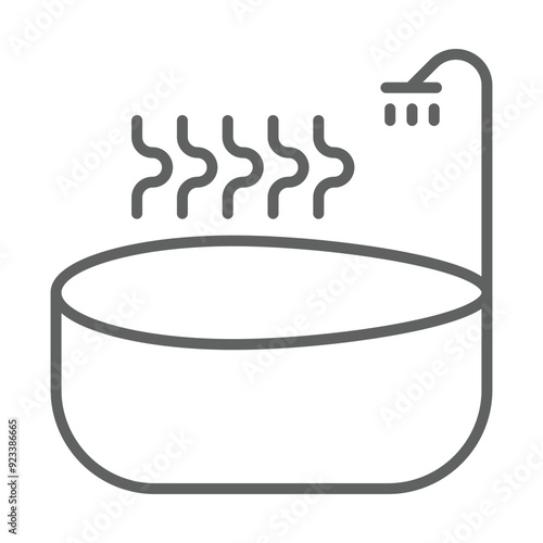 Hot Tub icon Design