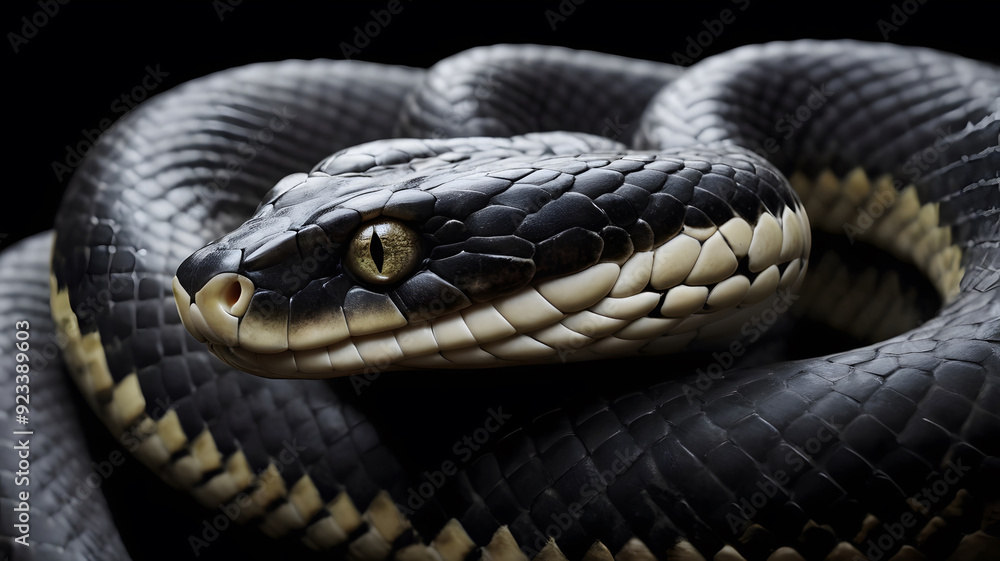 Fototapeta premium close up of a snake