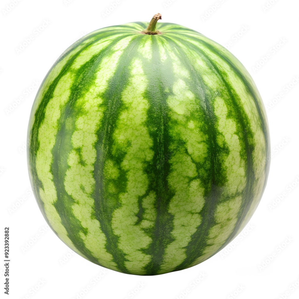 Watermelon isolated on white background. Ai generated Watermelon isolated on white background. Ai generated