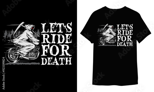 Death biker T-shirt